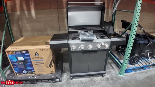 Spire 6-Burner 550X Gas Grill with Cover