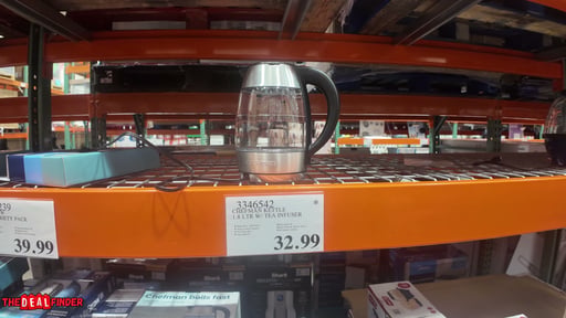 Chefman Kettle 1.8 Ltr with Tea Infuser