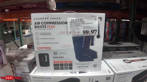 Sharper Image Air Compression Flex Boots