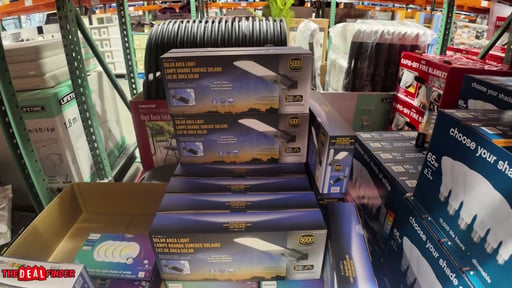 Fresh Source 5000L Solar Area Light