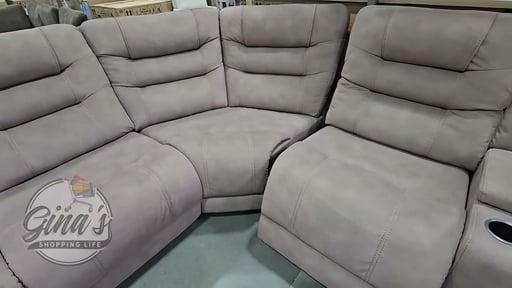 Barcalounger Carmelo Fabric Power Sectional