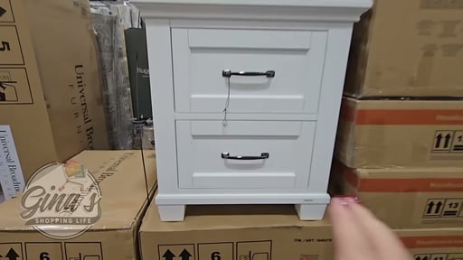 Universal Broadmoore Rose Nightstand