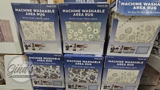 Wyatt & Ash Machine Washable Chenille Area Rug 5'3" x 7'5"