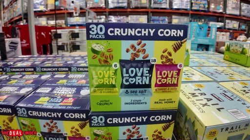 Love Corn Crunchy Corn Variety Box, 30 CT / 0.7 oz