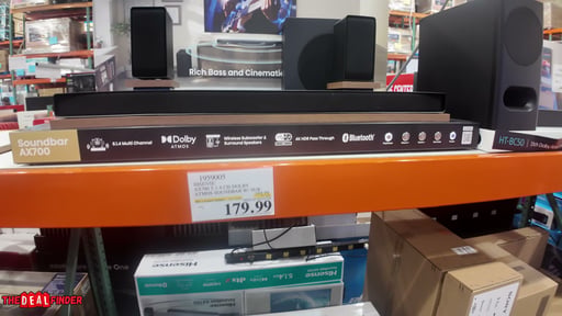 Hisense AX700 5.1.4 CH Dolby Atmos Soundbar with Sub