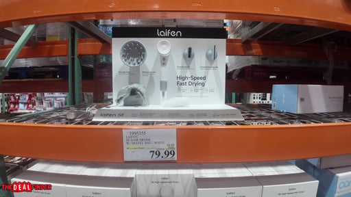 Laifen SE Hair Dryer with Travel Bag - White