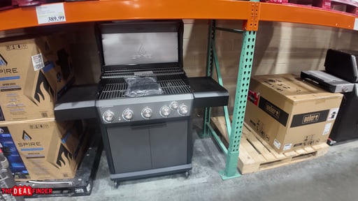 Spire 6-Burner 550X Gas Grill with Cover
