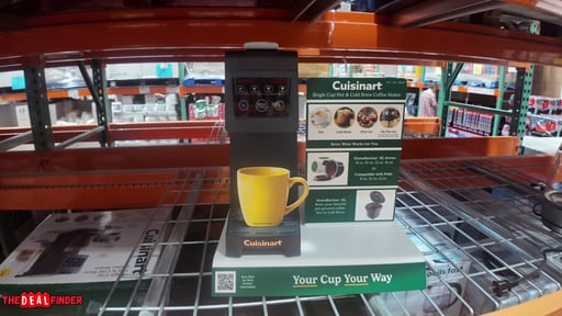 Cuisinart Single Cup Hot and Cold Brew Coffee Maker