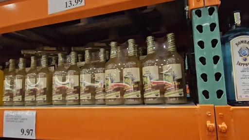 Tres Agaves Organic Classic Lime Margarita Mix, 2 x 1L