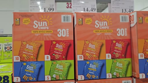 Frito Lay SunChips Variety 30 Count 1.5 Ounces EA
