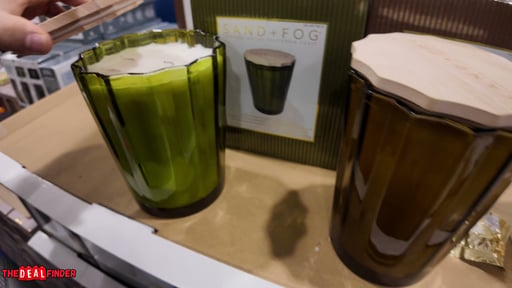Sand + Fog 57oz Scalloped Candle