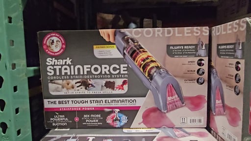 Shark StainForce Cordless System with Stain Striker Formula