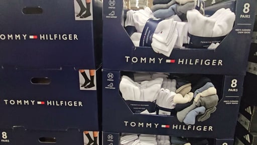Tommy Hilfiger Men's Casual Crew Sock 8pr