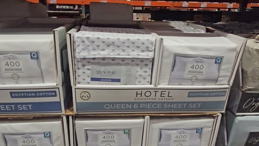 Hotel Signature Egyptian Cotton Sheets 6pc Set Queen