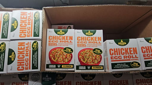 Bolder Foods Chicken Egg Roll Bowl 3/12 oz