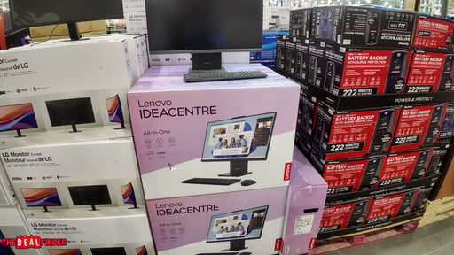 Lenovo IdeaCentre 27" Touchscreen All-in-One Desktop - AMD Ryzen 5 8645HS, 16GB RAM, 1TB SSD