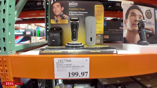 Braun Series 9 Sport+ Shaver with PowerCase