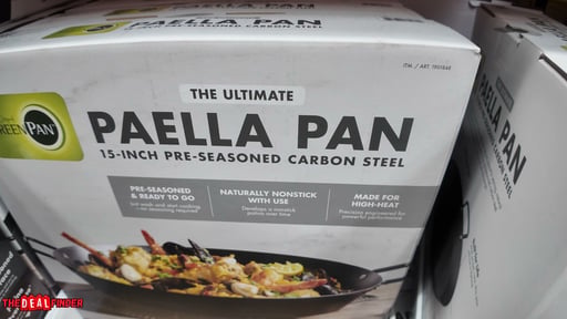 GreenPan Carbon Steel 15" Paella Pan