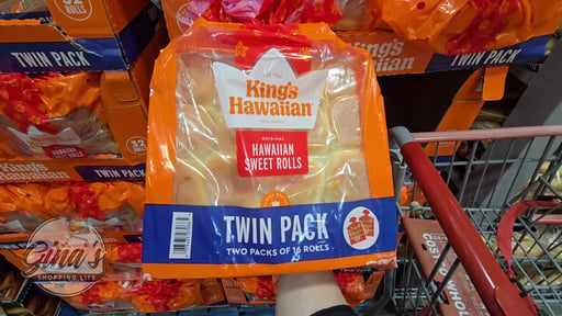 King's Hawaiian Hawaiian Sweet Rolls 2/16 CT