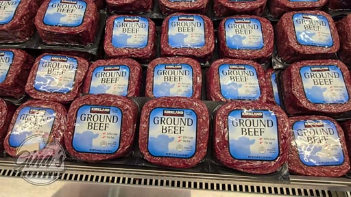 Kirkland Signature Ground Beef 4 Pound Sell Unit
