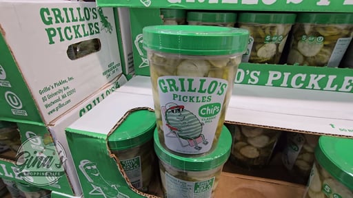 Grillo's Pickles Dill Chips 32 Ounce Container