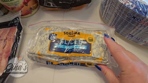 Sonoma Cheese Sliced Blue Marble Jack, 32 oz