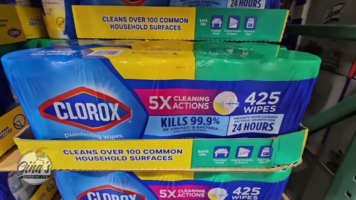 Clorox Disinfecting Wipes, Variety Pack, 85-Count, 5-Pack