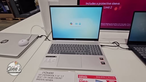HP OmniBook 5 16" Laptop - AMD Ryzen AI 7 350 - 16GB/1TB - Copilot+ PC - B9DX9UA#ABA