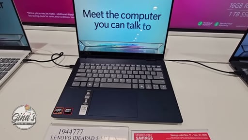 Lenovo IdeaPad 5 14" R7/16GB/1TB SSD 83KT001YUS