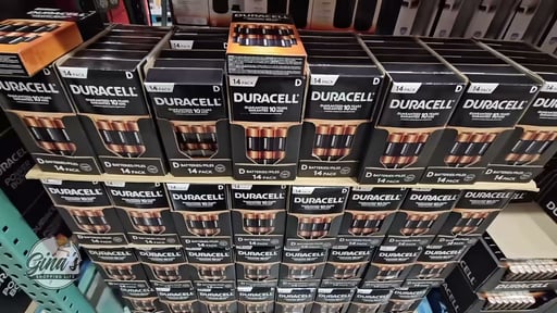 Duracell Power Boost Alkaline D Batteries 14-Pack