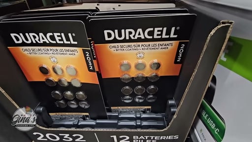 Duracell 2032 Lithium Coin Batteries 12-Pack