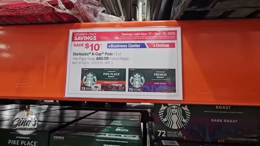 Starbucks Pike Place Medium Roast 72 Count K-Cup Pods