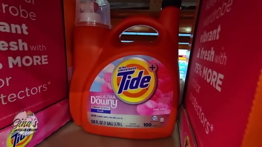 Tide HE with Downy Liquid Detergent 128 Ounce, 100 Loads