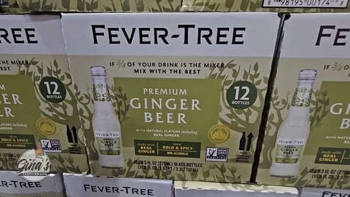 Fever-Tree Premium Ginger Beer, 12 x 9.3 fl oz