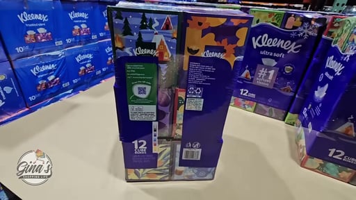 Kleenex Facial Tissue Upright 12/85 Count 3-Ply