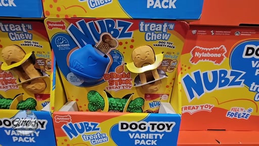 Nylabone Nubz Treat N' Chew Toy 3 Pack