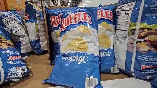Frito Lay Ruffles Original, 28 oz