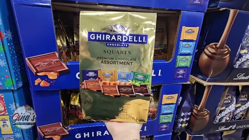 Ghirardelli Premium Chocolate Squares Assortment 23.6 oz