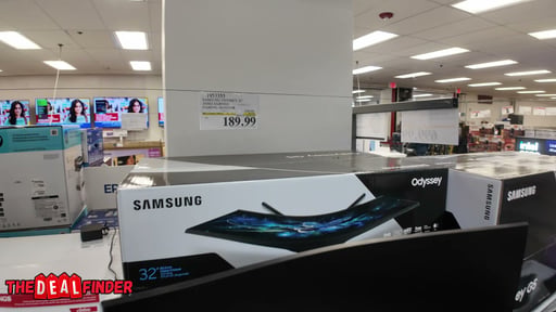 Samsung Odyssey 32" 165Hz Curved Gaming Monitor