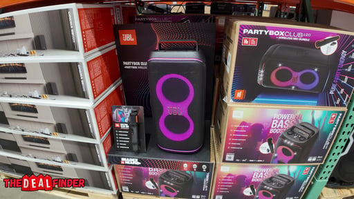 JBL PartyBox Club 120 Speaker with Wireless Mic Bundle