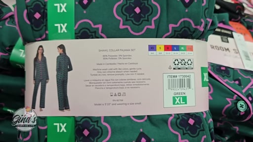 Room Service Women's Shawl Collar Pajama Set