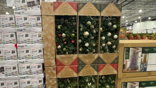 9' Decorated Garland with Pre-Lit Micro LED Lights