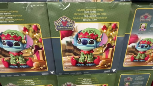 14.7" Disney Holiday Stitch Elf Figurine by Jim Shore