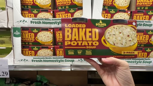 Bolder Foods Loaded Baked Potato Soup, 2 x 24 oz
