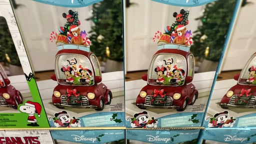 Disney or Peanuts 14" Holiday Lantern Assortment