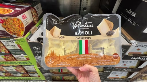 Valentini Ravioli Cacio e Pepe, 2 lb