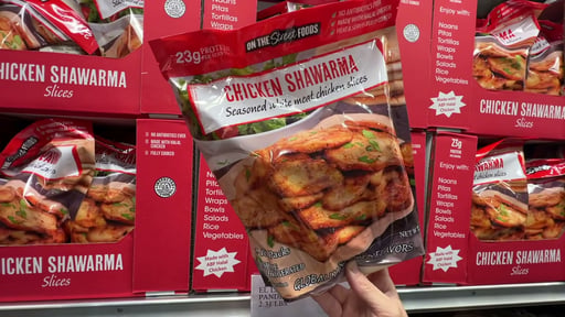 On The Street Foods Chicken Shawarma Slices, 32 oz