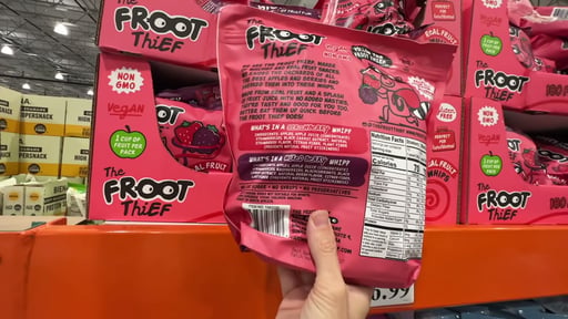 Froot Thief Real Fruit Whips 20 Count (0.88 lbs)