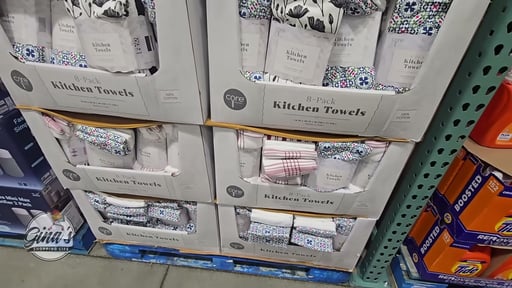 Core Home 8-Piece Terry Kitchen Towel Set