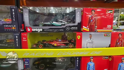 1:18 Formula Die-Cast Cars Assorted